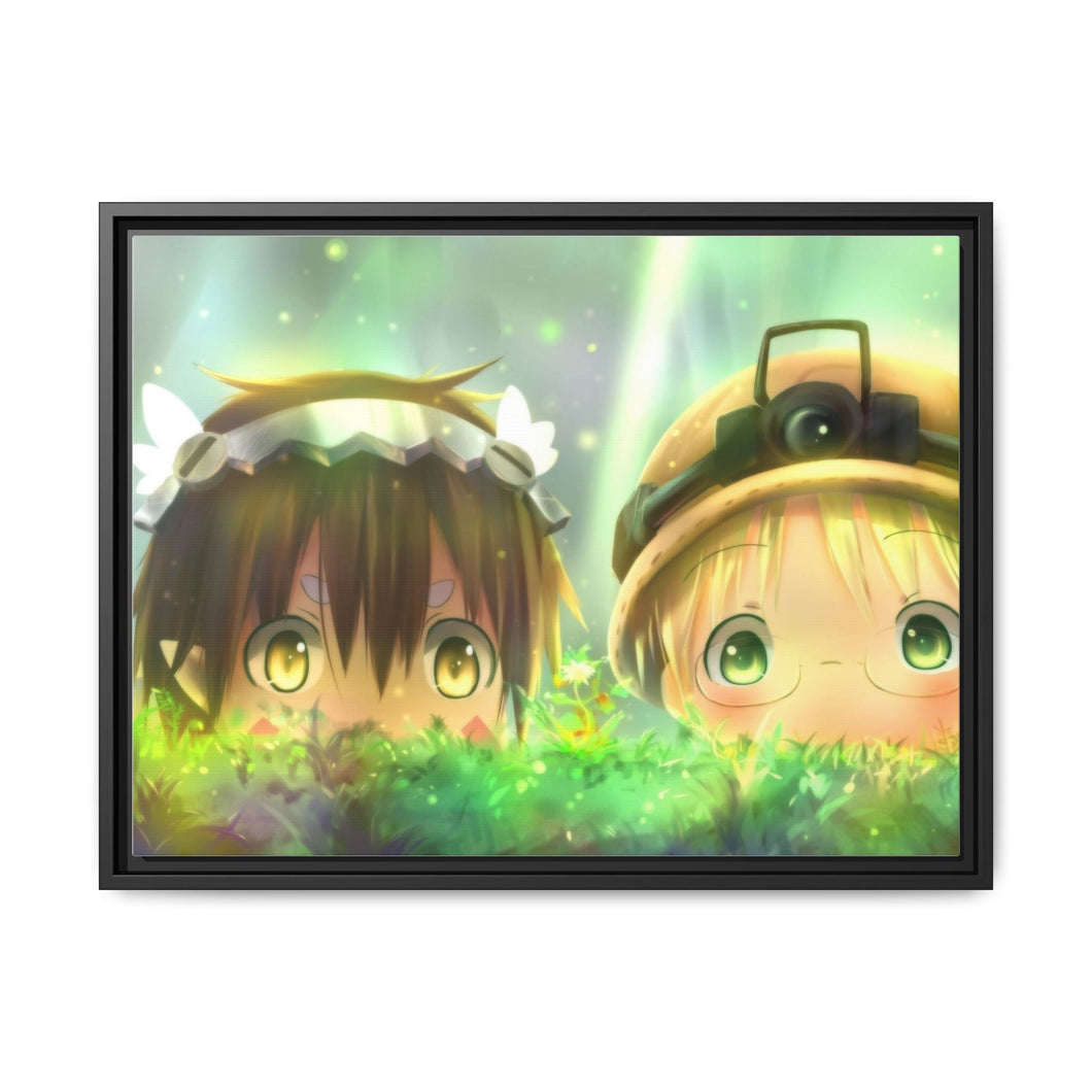 Anime Made In Abyss Canvas Framed Art Print
