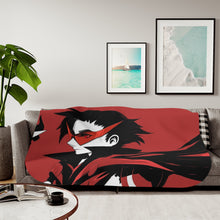 Load image into Gallery viewer, Anime Tengen Toppa Gurren Lagann Sherpa Blanket
