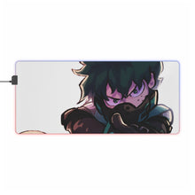 Load image into Gallery viewer, My Hero Academia Izuku Midoriya RGB LED Mouse Pad (Desk Mat)
