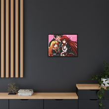 Load image into Gallery viewer, High School DxD Rias Gremory, Issei Hyoudou, Asia Argento Canvas Framed Art Print

