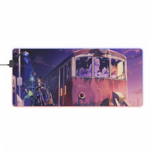 Load image into Gallery viewer, Anime Train RGB LED Mouse Pad (Desk Mat)
