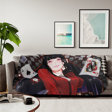 Load image into Gallery viewer, Kakegurui Yumeko Jabami Sherpa Blanket
