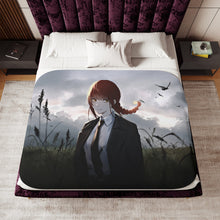 Load image into Gallery viewer, Anime Chainsaw Man Sherpa Blanket
