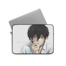 Load image into Gallery viewer, Hōtarō Oreki Face Laptop Sleeve
