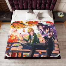 Load image into Gallery viewer, Noragami Yato, Yukine, Hiyori Iki, Noragami Sherpa Blanket
