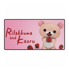 Load image into Gallery viewer, Rilakkuma And Kaoru Mouse Pad (Desk Mat)
