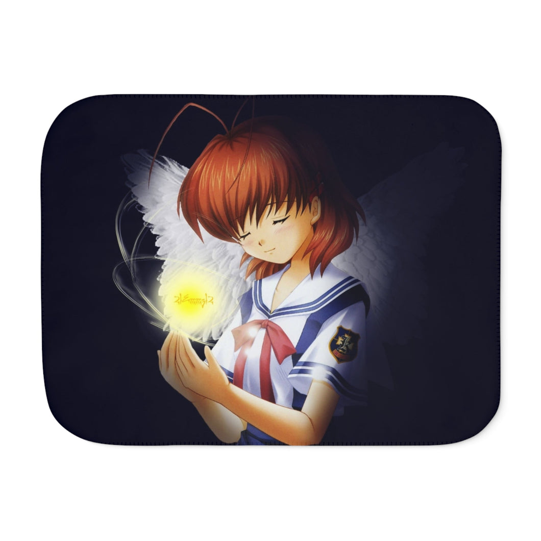 Anime Clannadr Sherpa Blanket