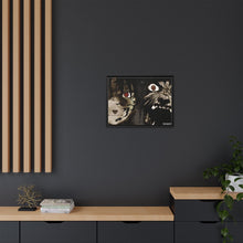 Load image into Gallery viewer, Sasuke Uchiha and Naruto Uzumaki Canvas Framed Art Print
