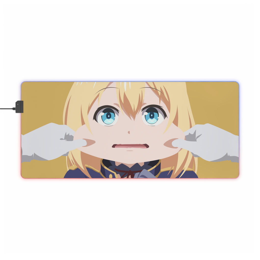 Rokudenashi Majutsu Koushi To Akashic Records Rumia Tingel RGB LED Mouse Pad (Desk Mat)