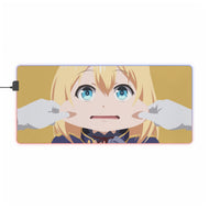 Rokudenashi Majutsu Koushi To Akashic Records Rumia Tingel RGB LED Mouse Pad (Desk Mat)