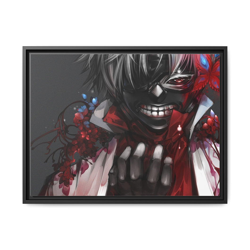Tokyo Ghoul Ken Kaneki Canvas Framed Art Print