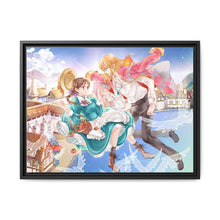 Load image into Gallery viewer, Anime Howl&#39;s Moving Castle Canvas Framed Art Print
