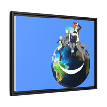 Load image into Gallery viewer, Assassination Classroom Karma Akabane, Nagisa Shiota, Kaede Kayano Canvas Framed Art Print

