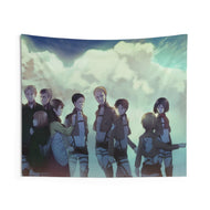 Anime Attack On Titan Indoor Wall Tapestry