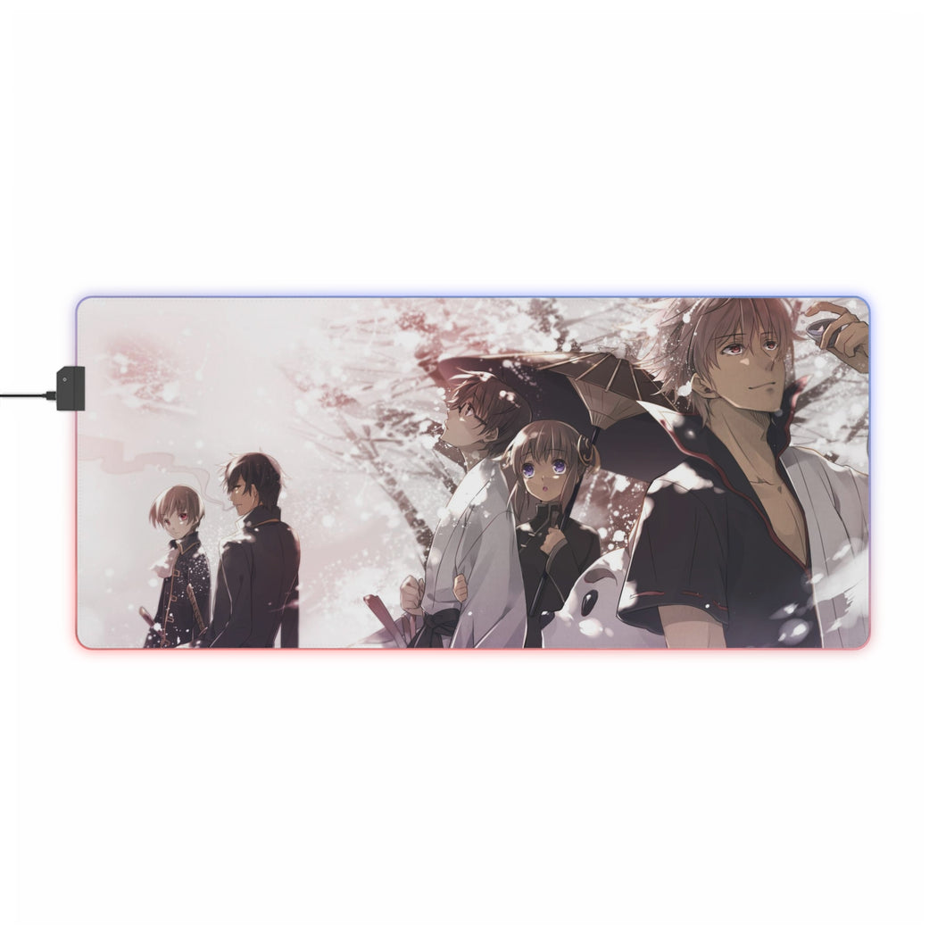 Anime Gintama RGB LED Mouse Pad (Desk Mat)