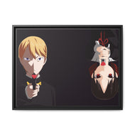 Kaguya-sama: Love Is War Vector Canvas Framed Art Print