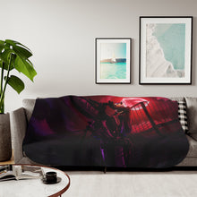 Load image into Gallery viewer, Durarara!! Celty Sturluson Sherpa Blanket
