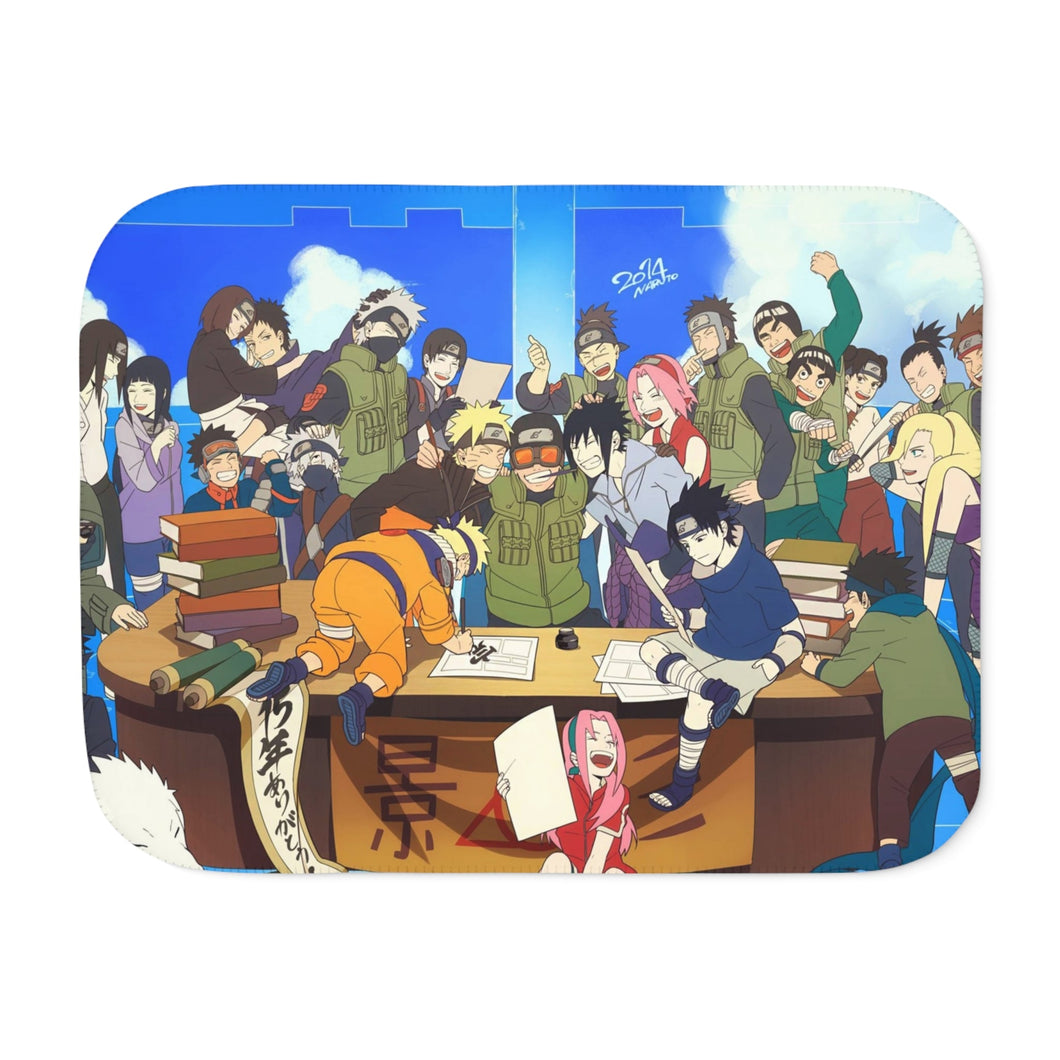 Life in Konoha Sherpa Blanket