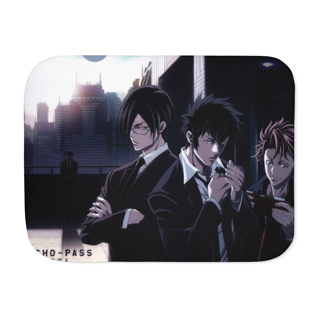 Psycho-Pass Nobuchika Ginoza, Shuusei Kagari, Tomomi Masaoka Sherpa Blanket