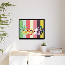 Load image into Gallery viewer, Eeveelution Canvas Framed Art Print
