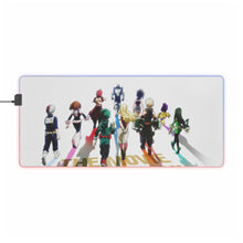 Load image into Gallery viewer, My Hero Academia Izuku Midoriya, Katsuki Bakugou, Tenya Iida, Tsuyu Asui RGB LED Mouse Pad (Desk Mat)
