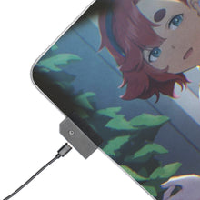 Load image into Gallery viewer, Miorine Rembran &amp; Suletta Mercury RGB LED Mouse Pad (Desk Mat)
