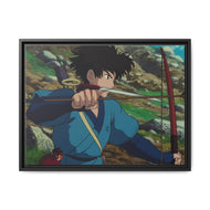 Anime Princess Mononoker Canvas Framed Art Print