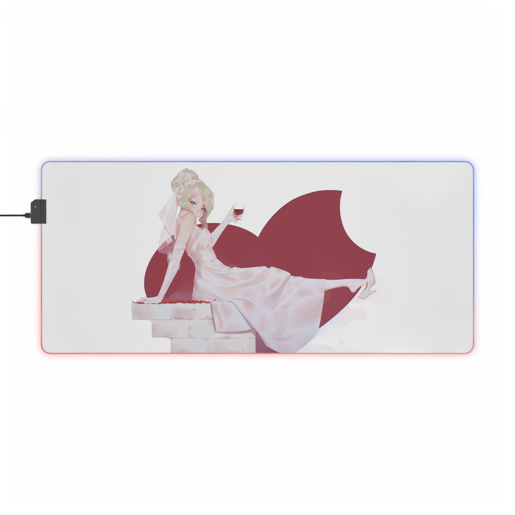 Little Witch Academia Diana Cavendish, Computer Keyboard Pad RGB LED Mouse Pad (Desk Mat)