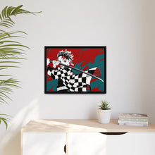 Load image into Gallery viewer, Anime Demon Slayer: Kimetsu no Yaiba Canvas Framed Art Print
