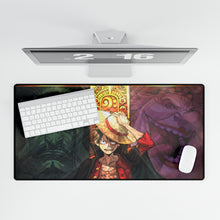 Load image into Gallery viewer, Monkey D. Luffy Mouse Pad (Desk Mat)
