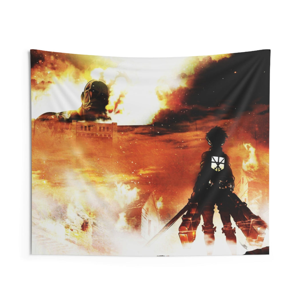Anime Attack On Titan Indoor Wall Tapestry