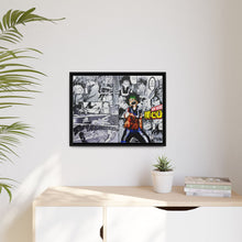 Load image into Gallery viewer, My Hero Academia Izuku Midoriya Canvas Framed Art Print
