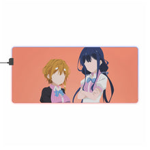 Load image into Gallery viewer, Masamune-kun&#39;s Revenge Aki Adagaki, Yoshino Koiwai RGB LED Mouse Pad (Desk Mat)

