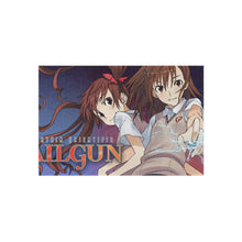 Load image into Gallery viewer, A Certain Scientific Railgun Mikoto Misaka, Kuroko Shirai Rug
