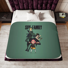 Load image into Gallery viewer, Anime Spy x Family Sherpa Blanket
