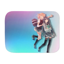 Load image into Gallery viewer, Yuigahama &amp; Yukinoshita Sherpa Blanket
