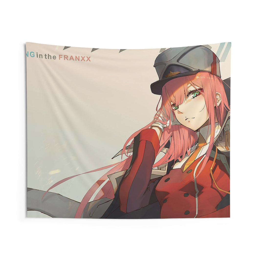 Zero Two Indoor Wall Tapestry