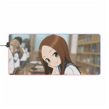 Load image into Gallery viewer, Karakai Jouzu no Takagi-san RGB LED Mouse Pad (Desk Mat)
