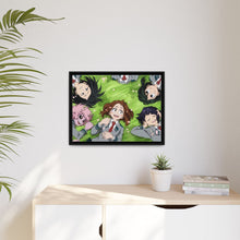Load image into Gallery viewer, My Hero Academia Tsuyu Asui Canvas Framed Art Print
