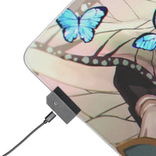 Load image into Gallery viewer, Shinobu Kochou RGB LED Mouse Pad (Desk Mat)
