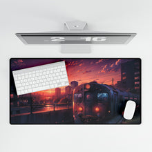 Load image into Gallery viewer, Anime Train by A Mouse Pad (Desk Mat)
