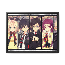 Load image into Gallery viewer, Ao No Exorcist Canvas Framed Art Print

