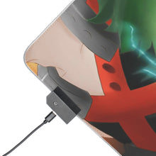 Load image into Gallery viewer, My Hero Academia Izuku Midoriya, Katsuki Bakugou RGB LED Mouse Pad (Desk Mat)
