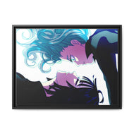 Tatsumaki and Fubuki Canvas Framed Art Print
