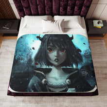 Load image into Gallery viewer, Black Clover Sherpa Blanket
