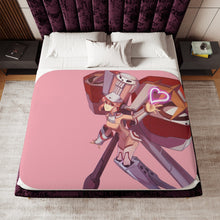 Load image into Gallery viewer, Anime Kill La Kill Sherpa Blanket
