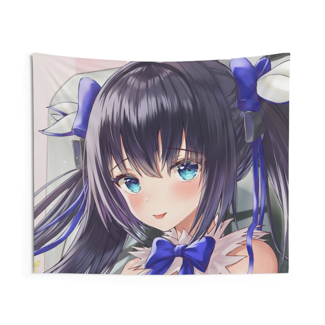 Is It Wrong To Try To Pick Up Girls In A Dungeon? Indoor Wall Tapestry