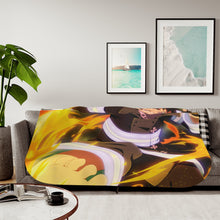 Load image into Gallery viewer, Anime Fire Force Sherpa Blanket
