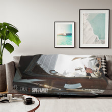 Load image into Gallery viewer, Anime Spy x Family Sherpa Blanket
