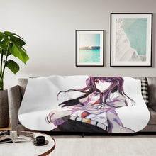 Load image into Gallery viewer, Makise Kurisu Sherpa Blanket
